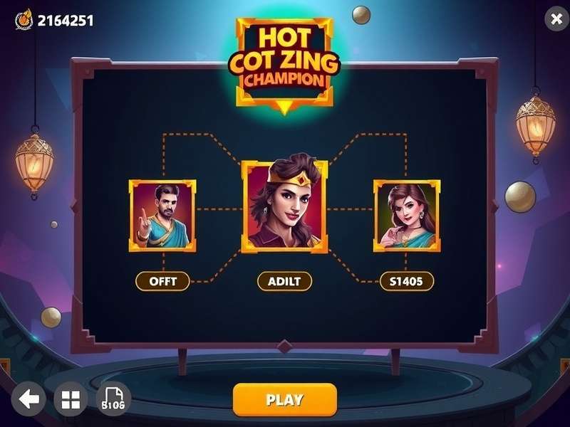 Hot Zing Champion character selection screen